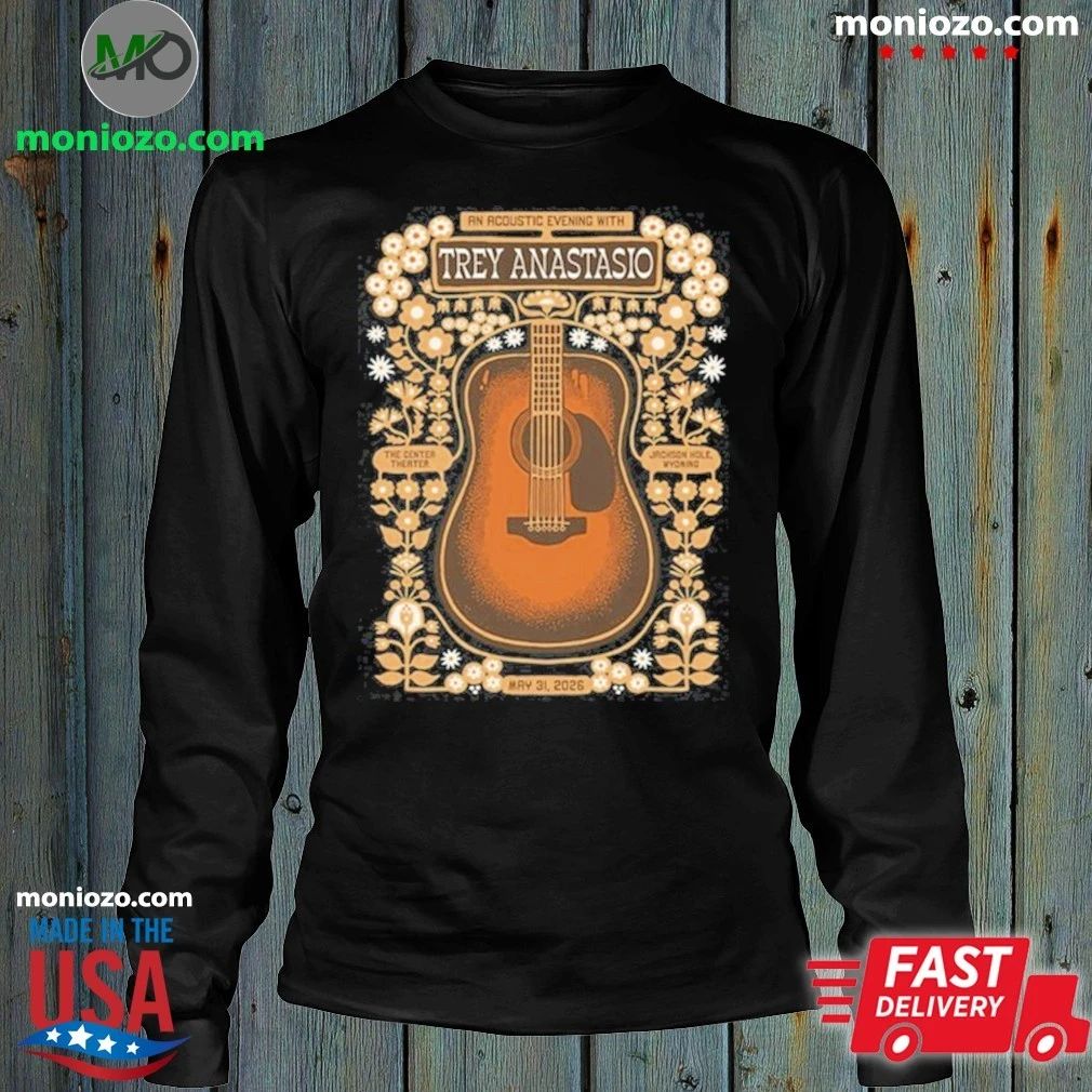 Original Trey Anastasio Jackson, Senior Center of Jackson Hole, May 31, 2026 Shirt