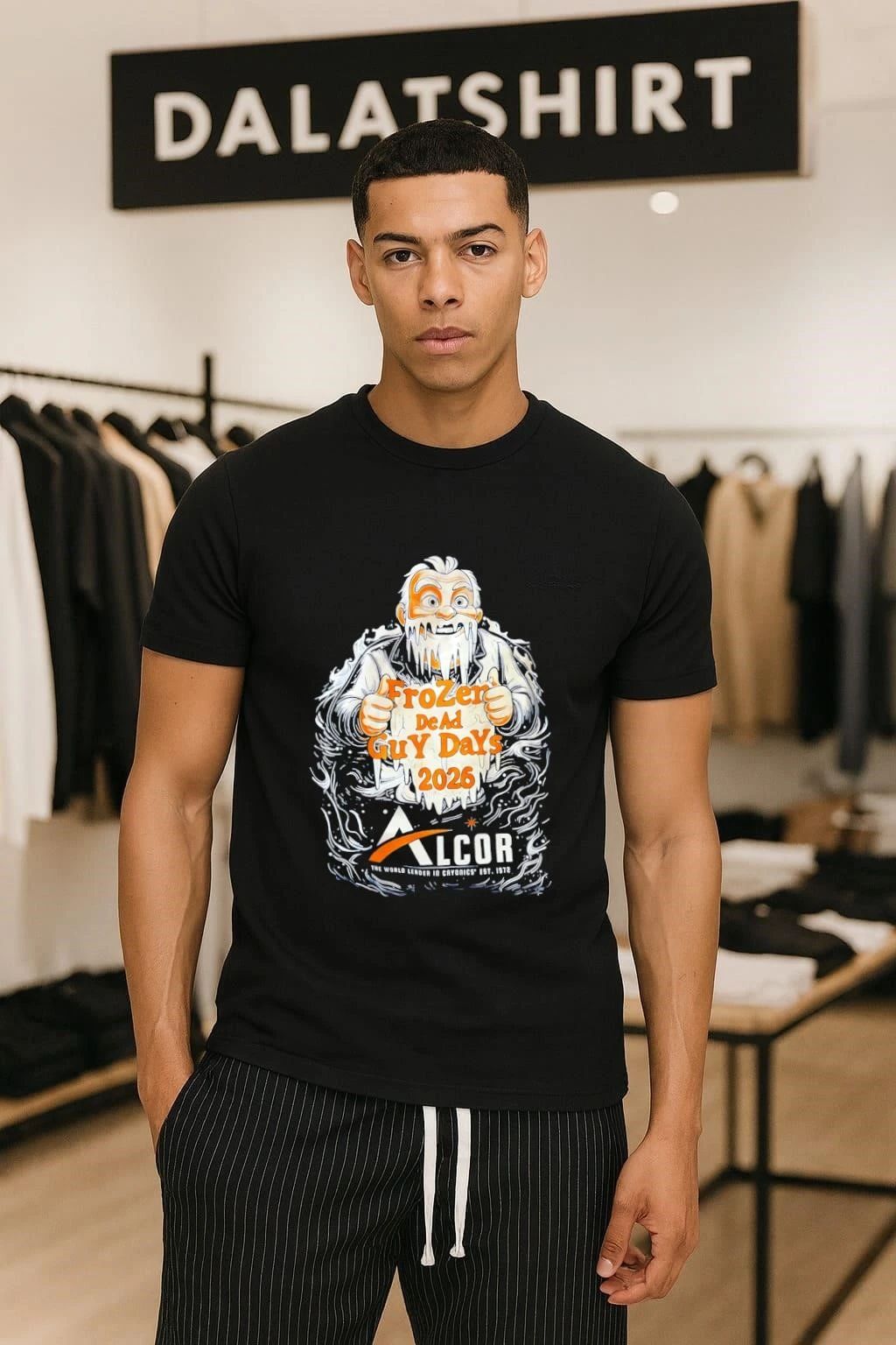 Frozen Dead Guy Days 2026 Alcor The World Leader In Cryonics Est. 1972 shirt