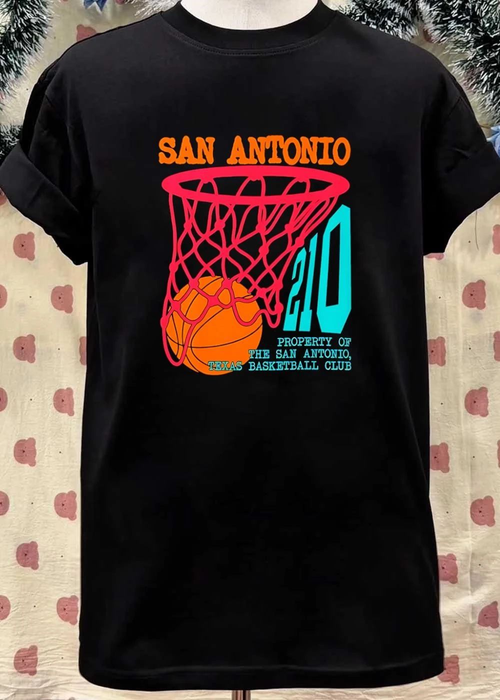 San Antonio Basketball 210 Property Of The San Antonio Texas Basketball Club Net shirt