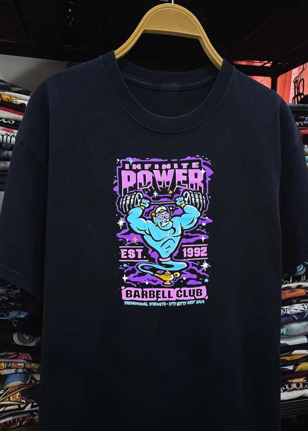 Infinite Power Est 1992 Barbell Club shirt