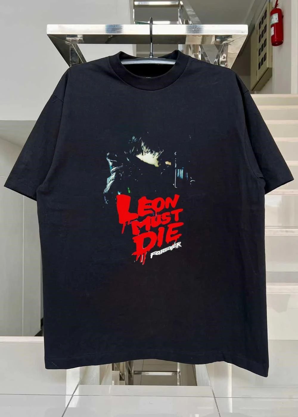 Resident Evil Leon Must Die Forever T-Shirt
