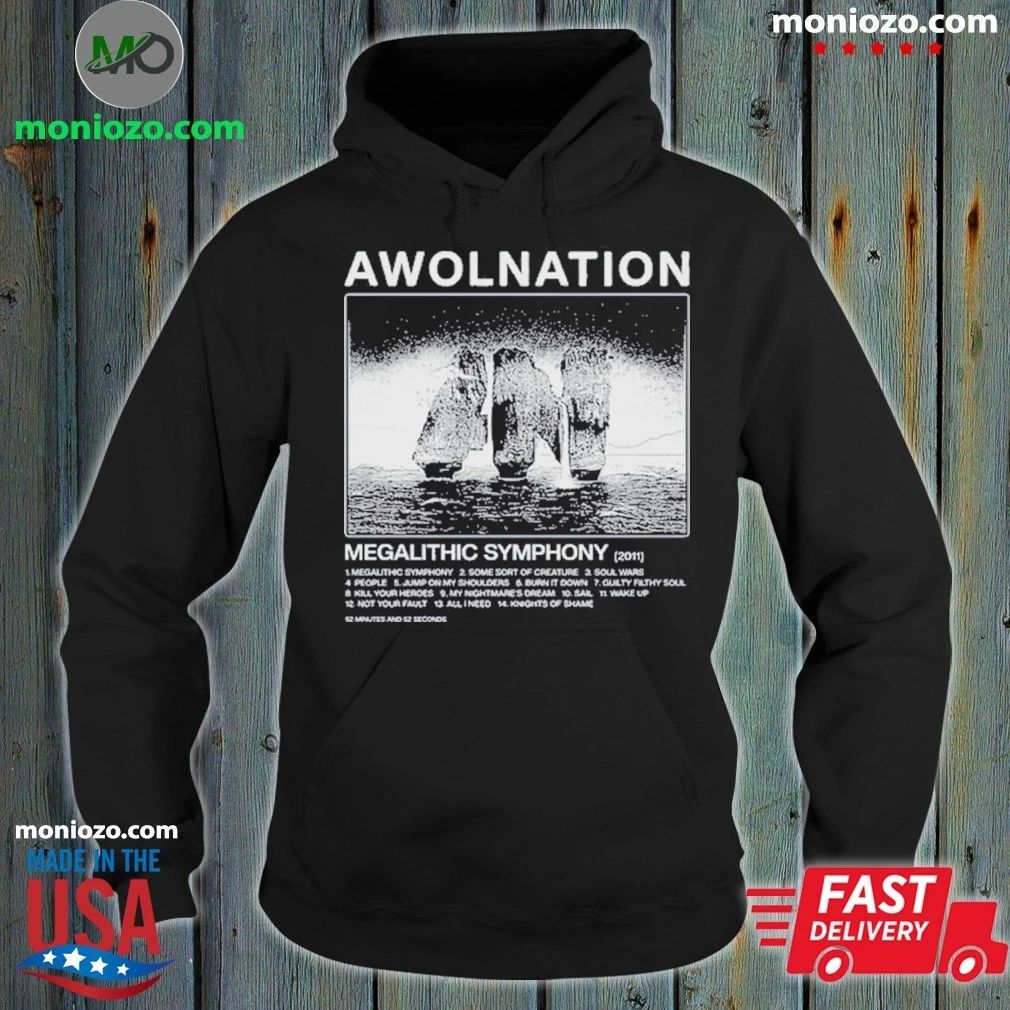 Original Megalithic Symphony 15th Anniversary AWOLNATION Shirt