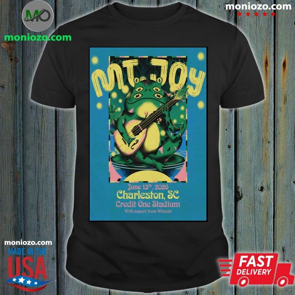 Original Mt. Joy Charleston SC 6 13 2026 Poster Shirt