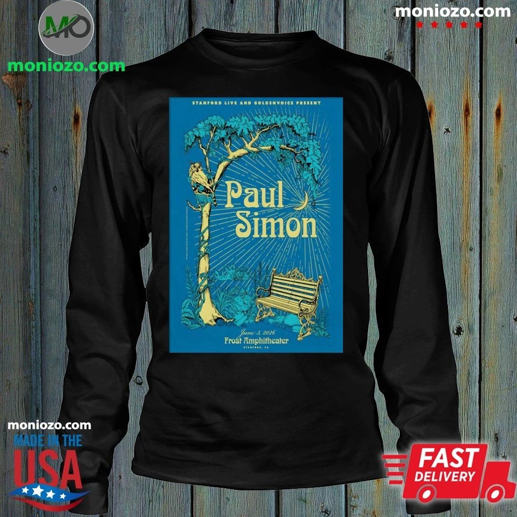 Paul Simon 6 3 2026 Stanford CA Poster Shirt