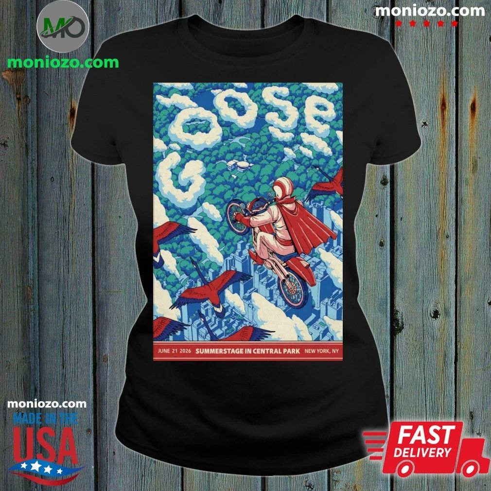 Original Goose 6 21 2026 New York NY Poster T-Shirt