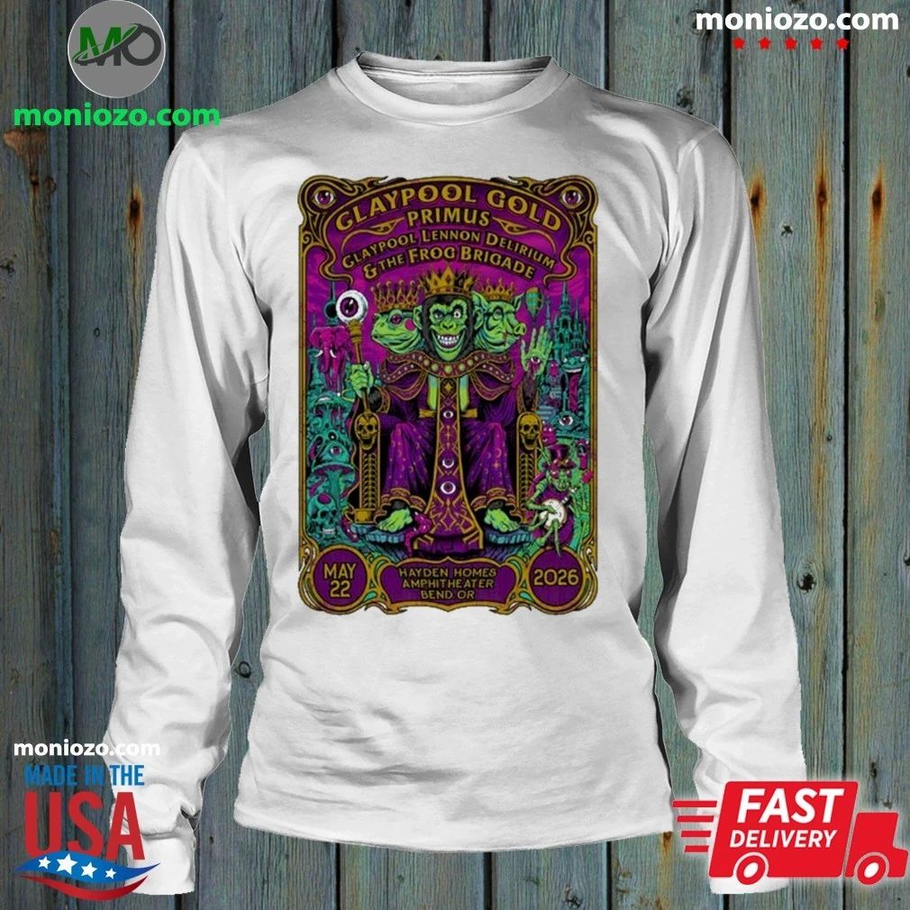Original Primus Hayden Homes Amphitheater in Bend OR May 22 2026 Shirt