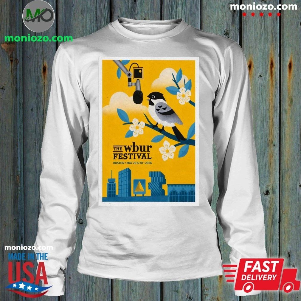 The Wbur Festival In Boston MA On May 29-30 2026 Poster Shirt