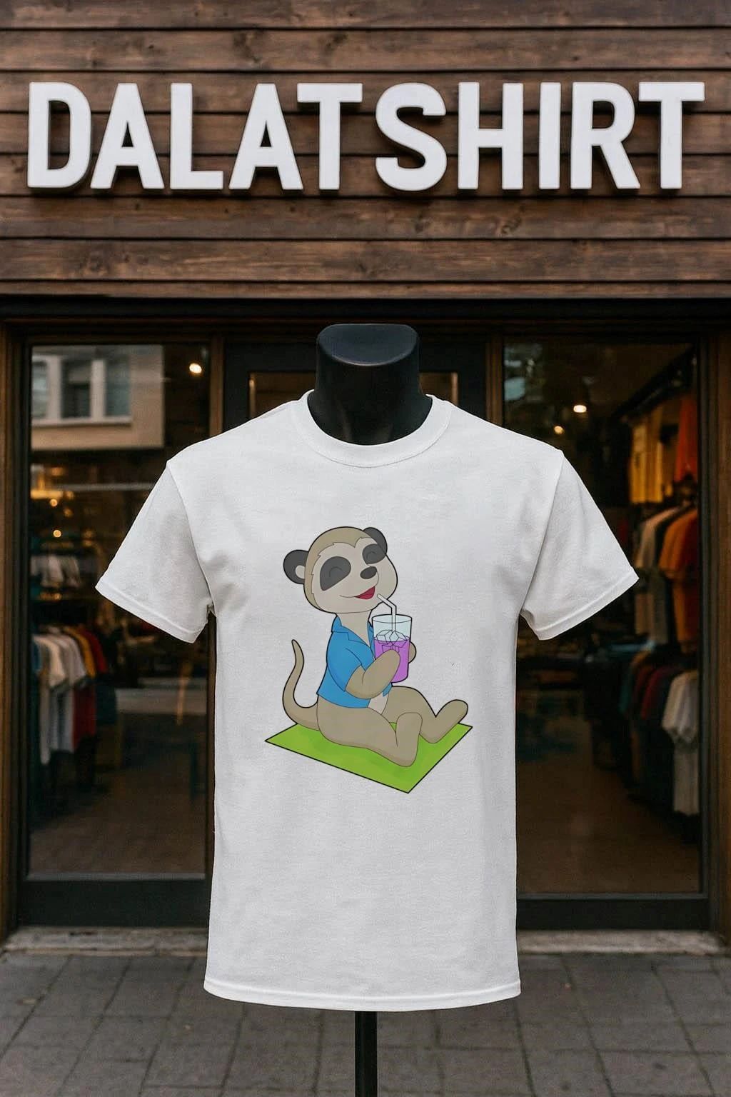 Meerkat Beach Beverage Summer cute shirt