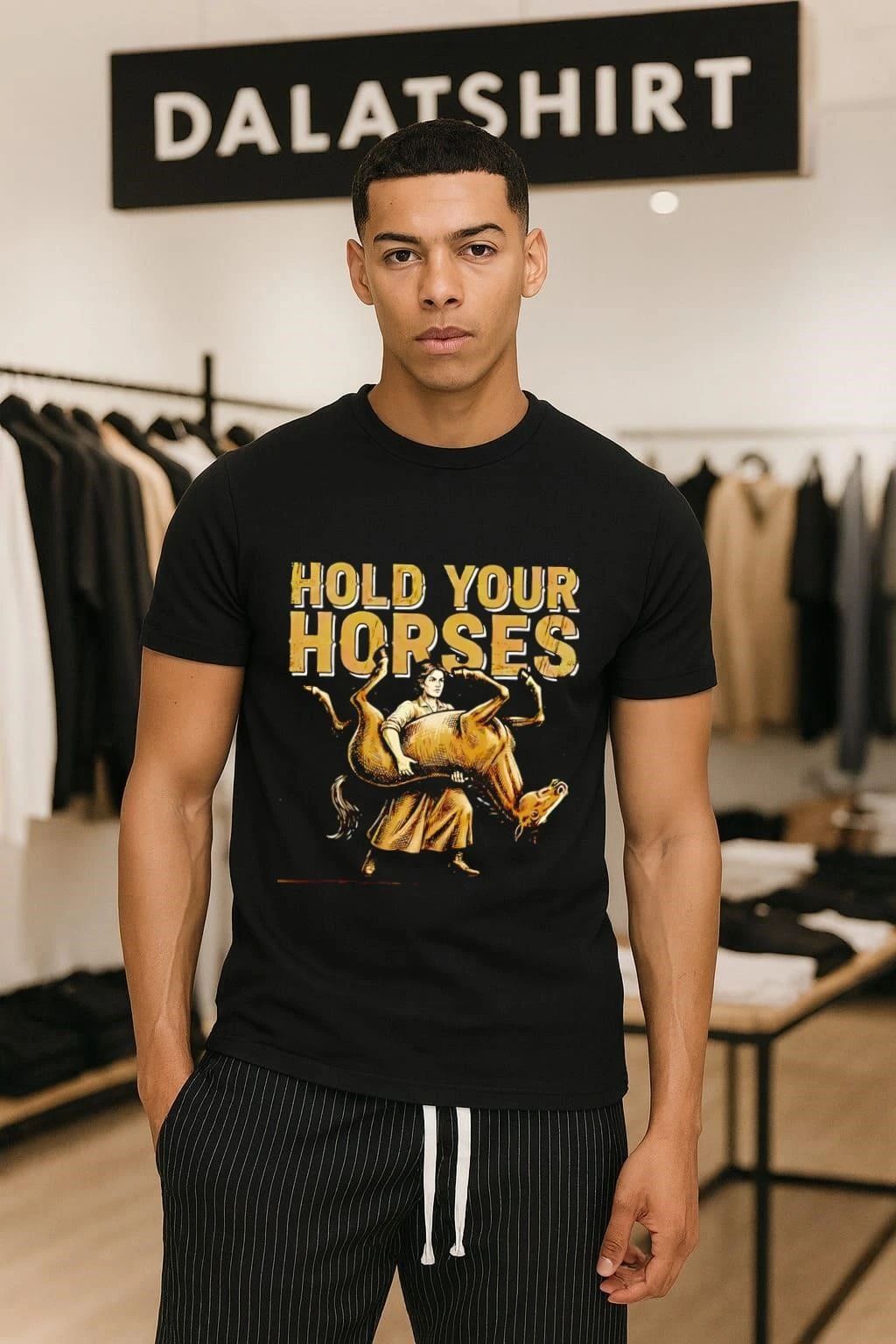 Hold Your Horses retro shirt