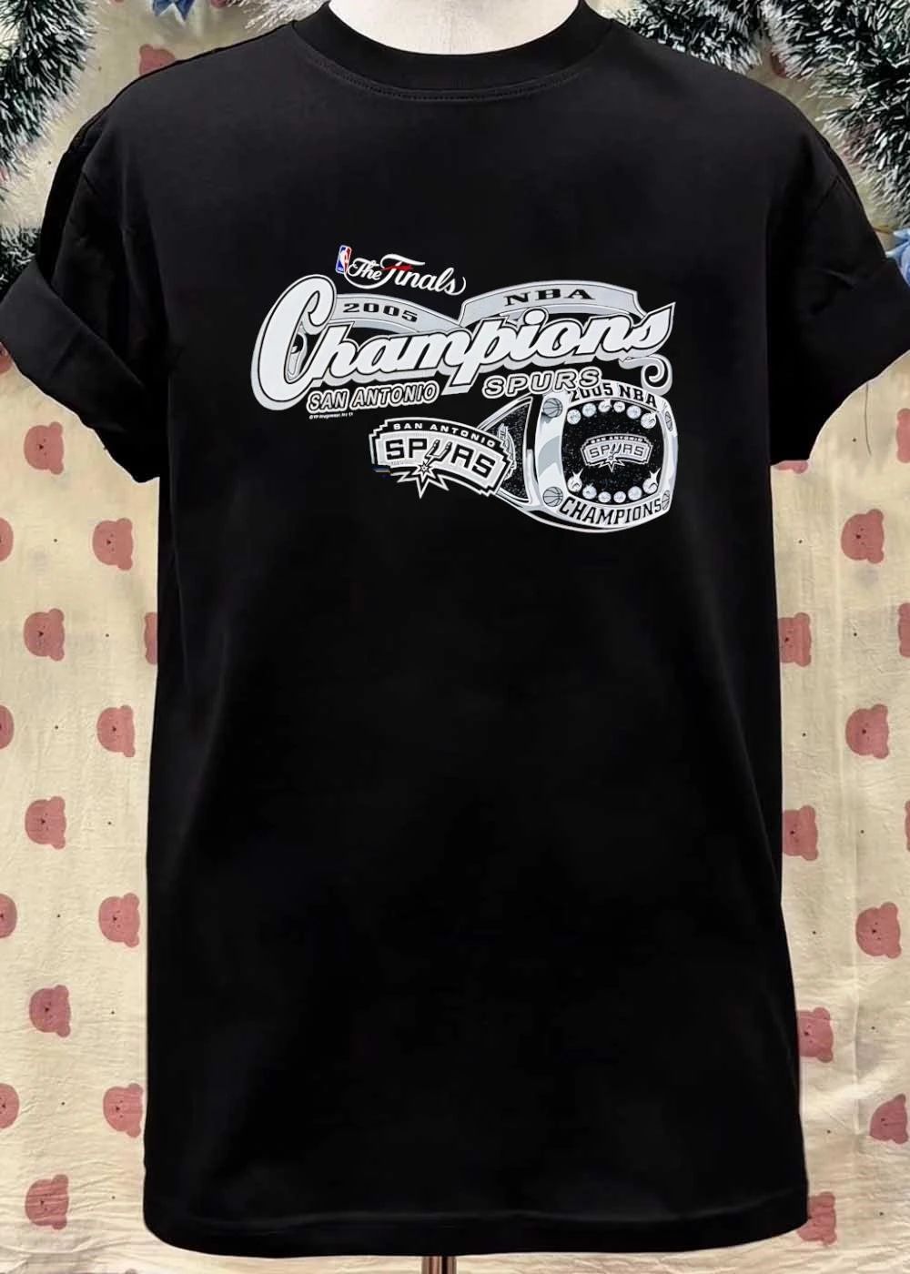 San Antonio Spurs 2005 NBA Finals Champions T-Shirt