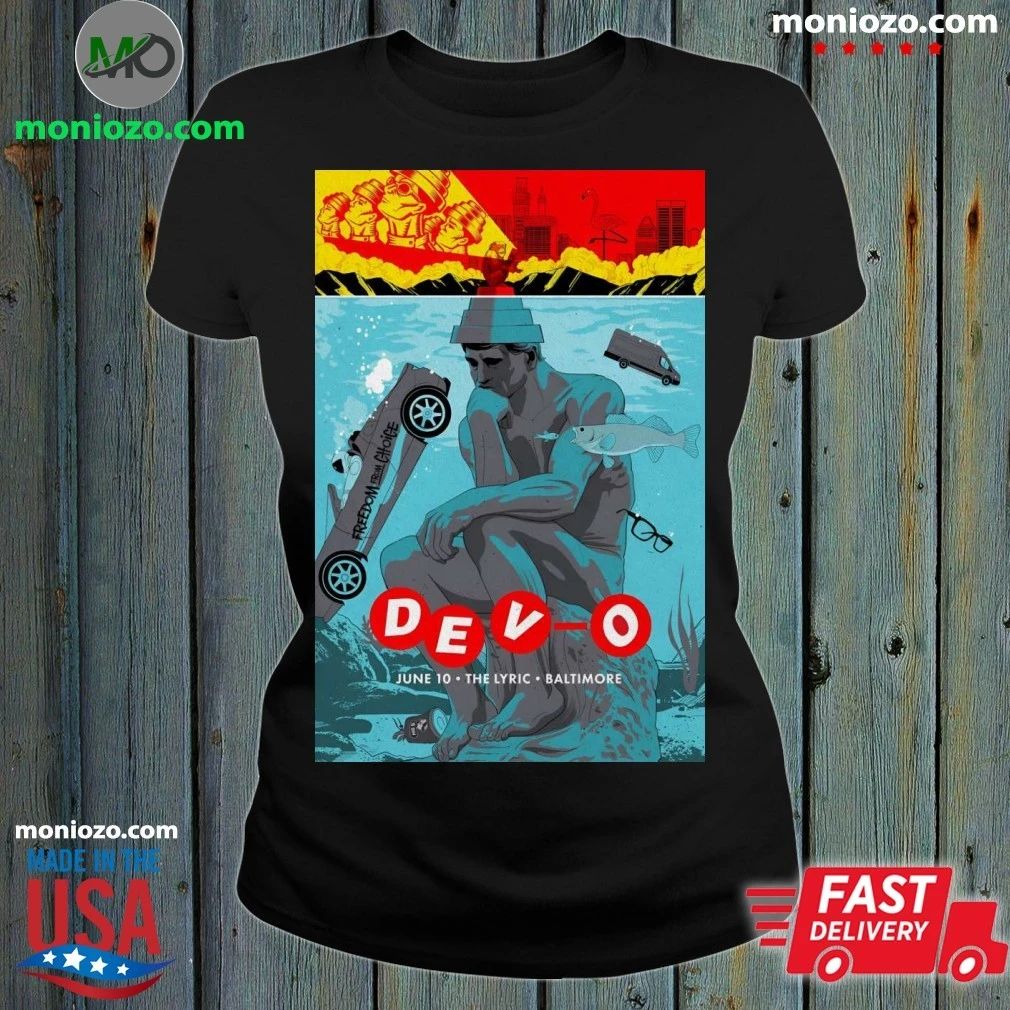 Original Devo Baltimore MD Tour On June 10 2026 Poster Shirt
