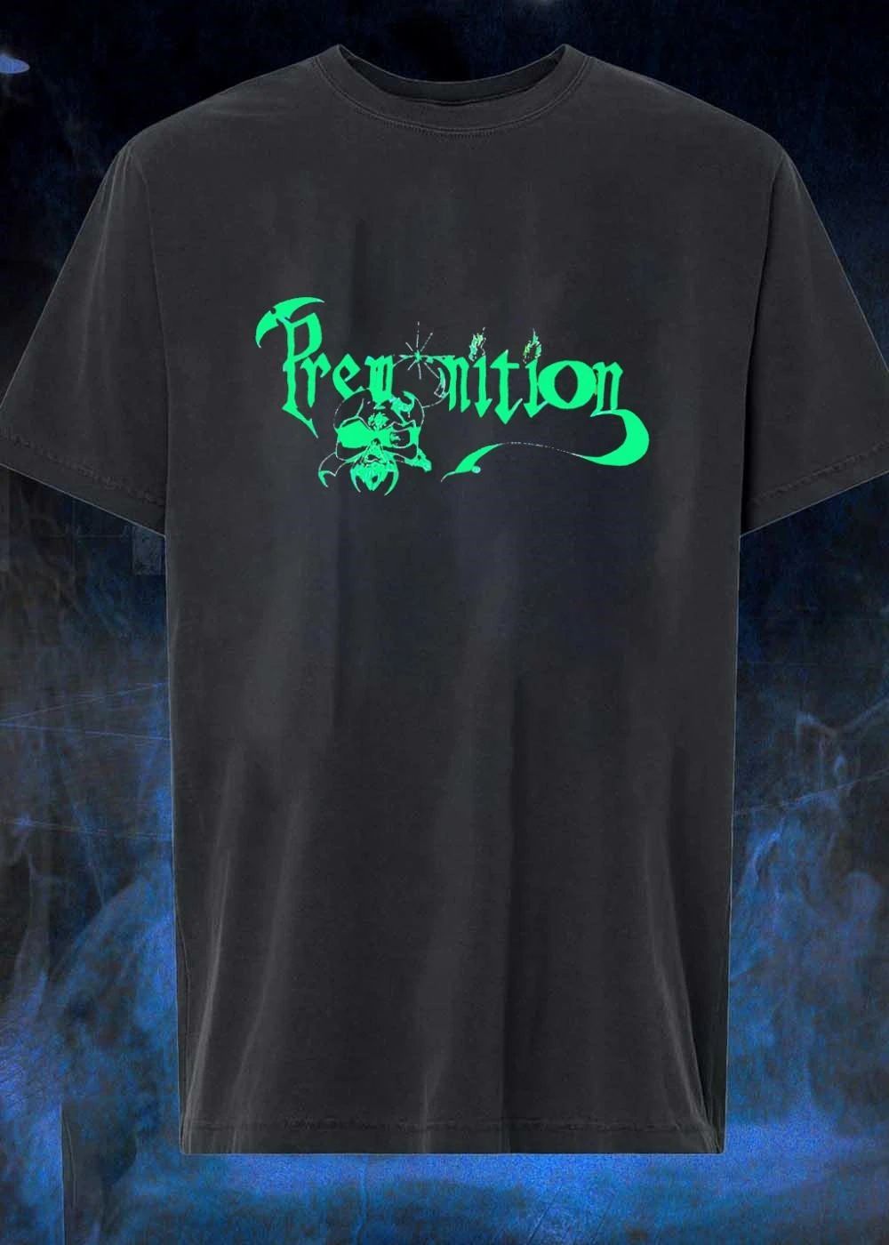Premonition Skull Logo Neon shirt