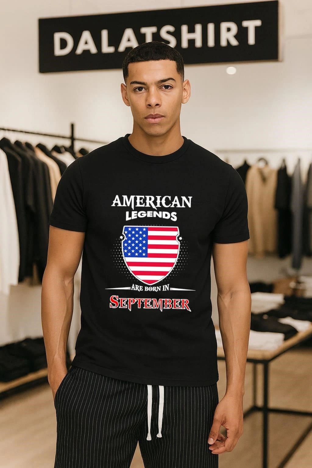 American Legends Are Born In September shirt