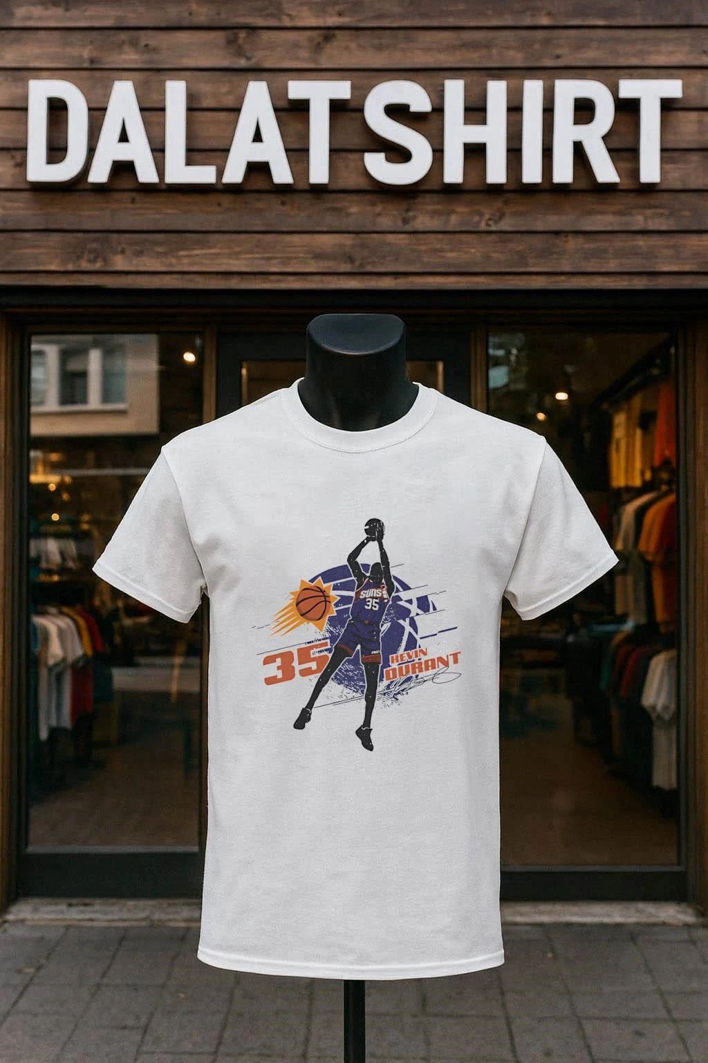Kevin Durant Phoenix Suns Silhouette shirt