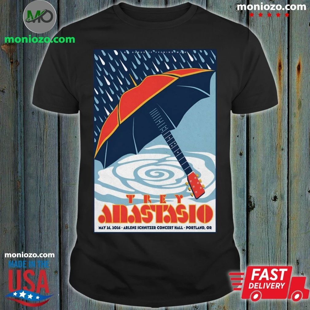 Trey Anastasio In Portland OR On May 26 2026 Poster Shirt
