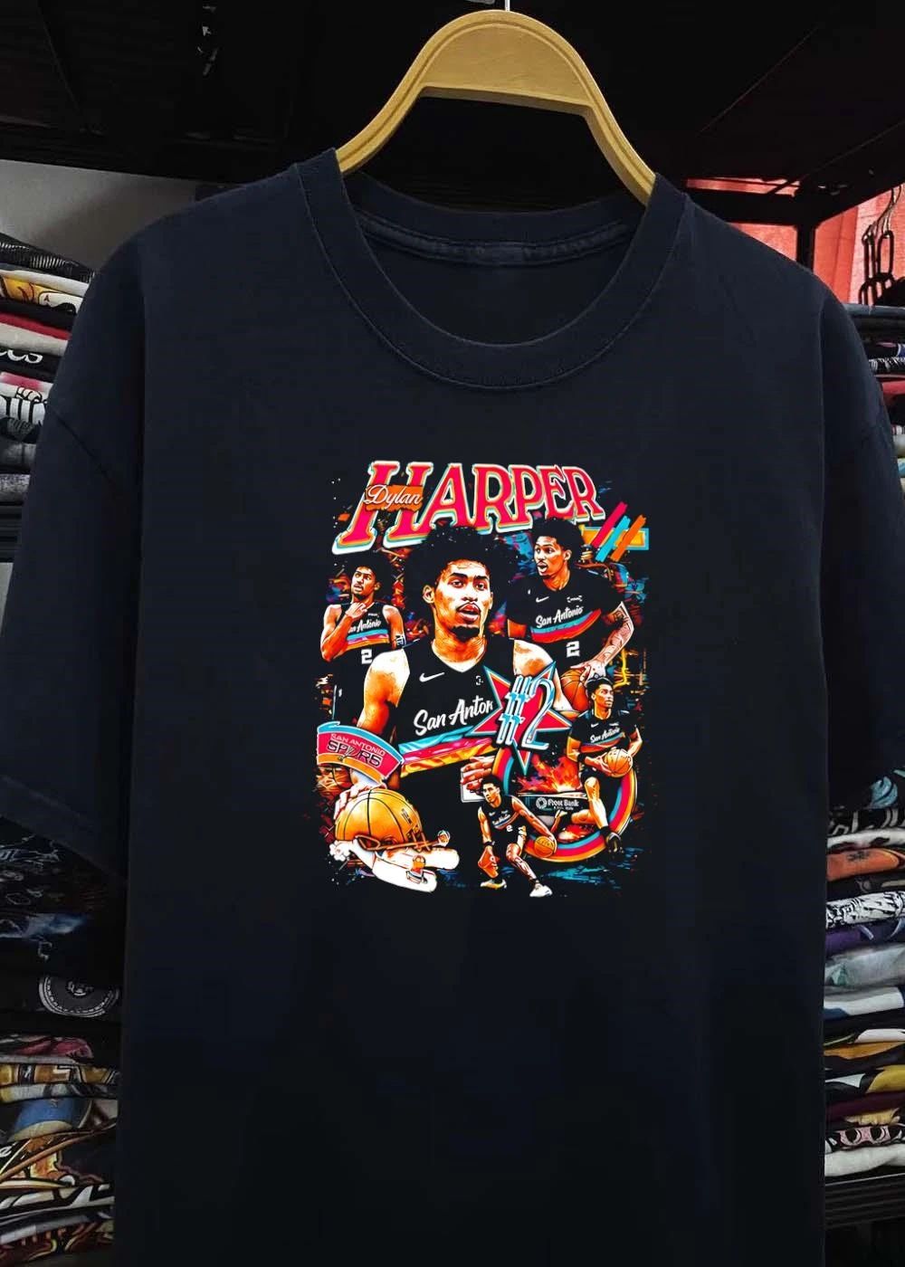 Dylan Harper San Antonio Spurs Number 2 Basketball shirt