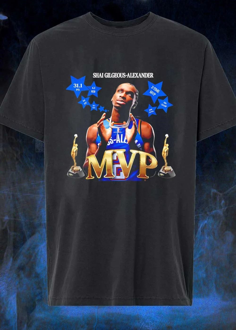 Shai Gilgeous-Alexander MVP Trophy Basketball shirt