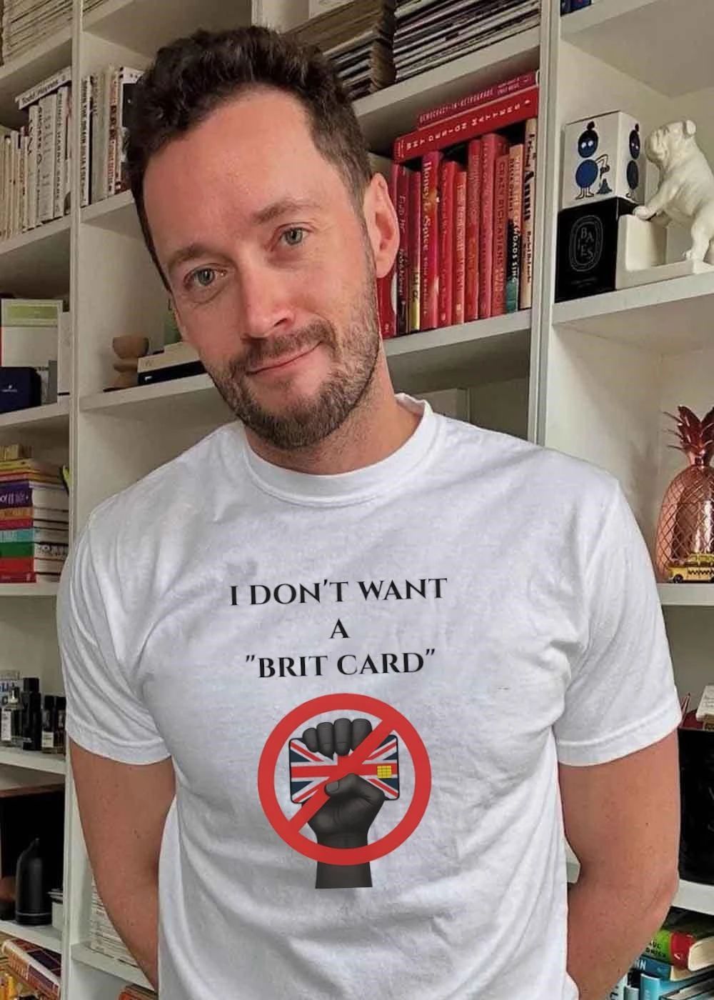 I Don’t Want A ‘Brit Card’ Union Jack Credit Card T-Shirt