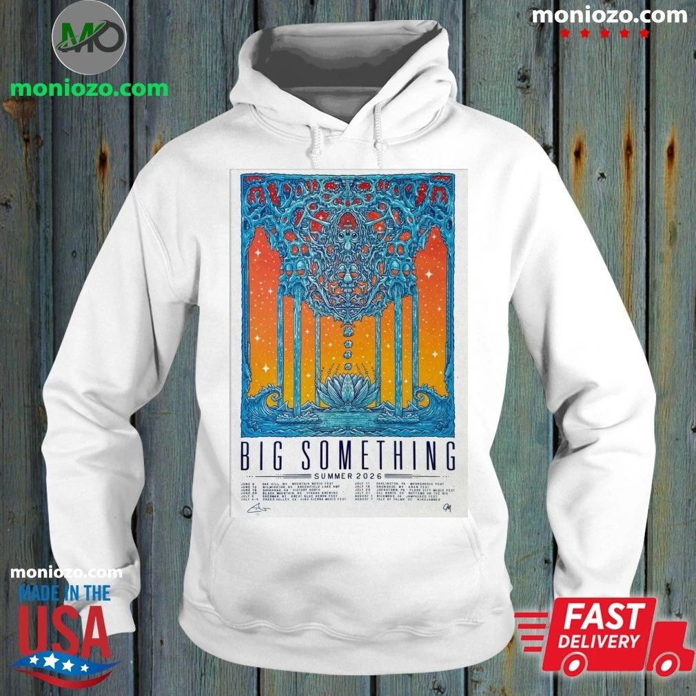 Original Big Something Summer Tour 2026 Poster Shirt