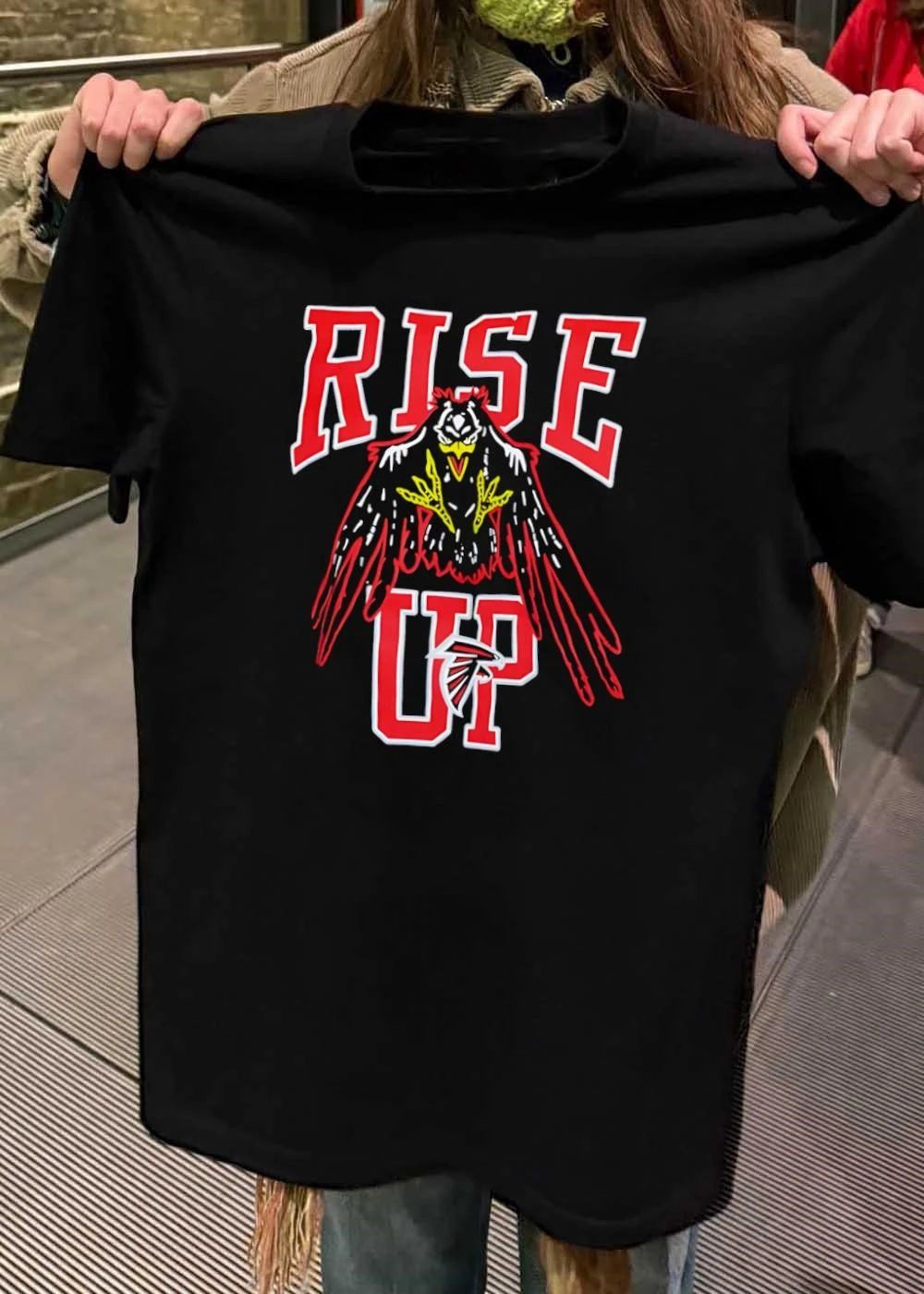 Rise Up Atlanta Football Team Logo Mascot shirt