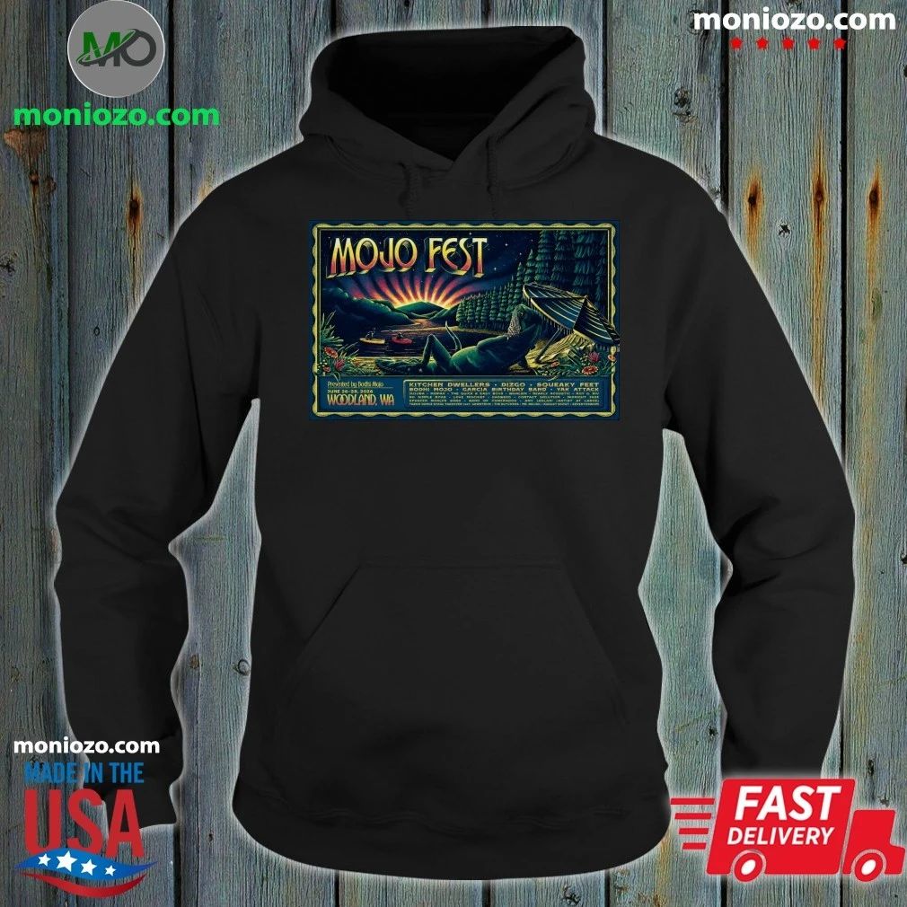 Original Mojo Fest On June 26-28 2026 In Woodland WA Poster T-Shirt