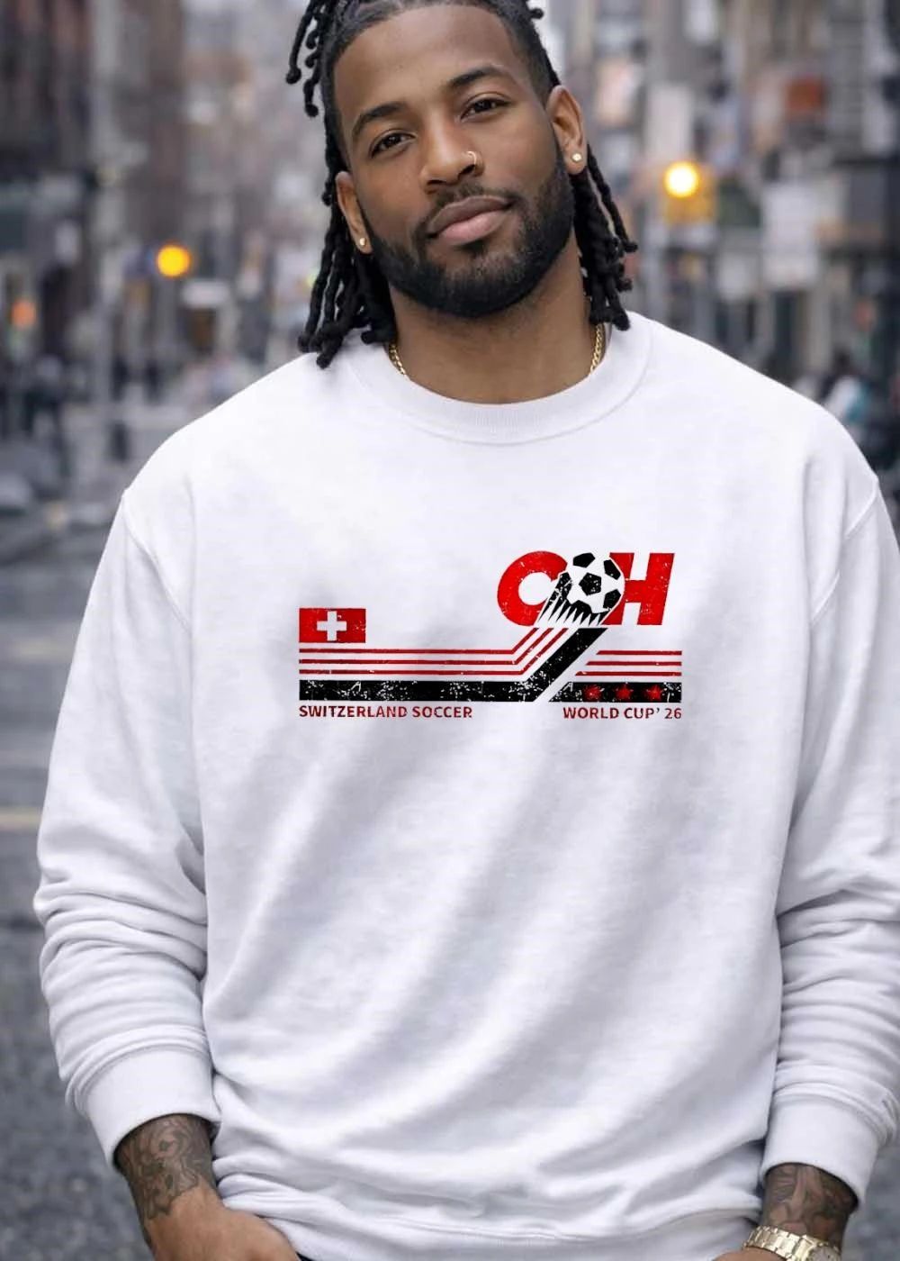 Switzerland Soccer World Cup 2026 Retro shirt