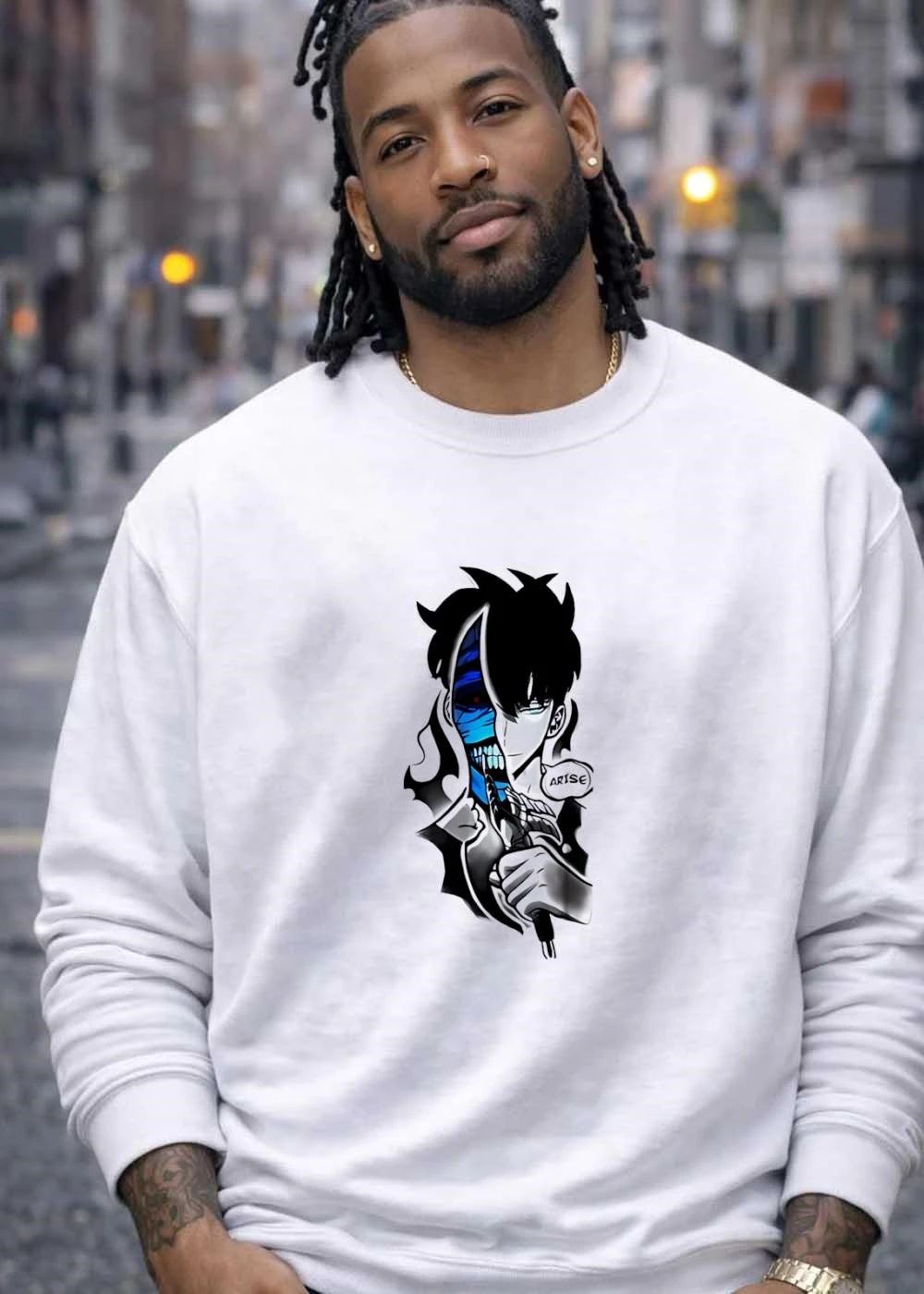 Solo Leveling Sung Jinwoo Arise Shadow Monarch Dual Form Anime Manga 2026 Hype Trending Shirt
