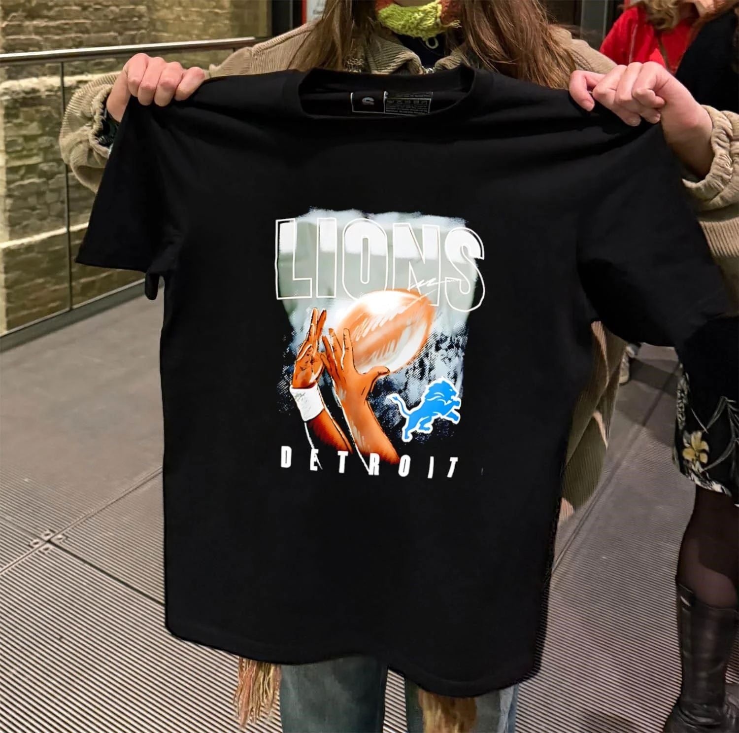 Detroit Lions Chrome Flea Market shirt