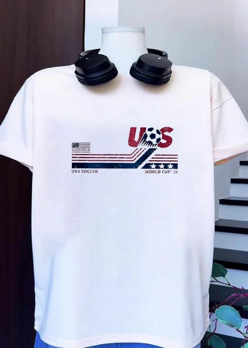 USA Soccer World Cup 2026 American Flag shirt