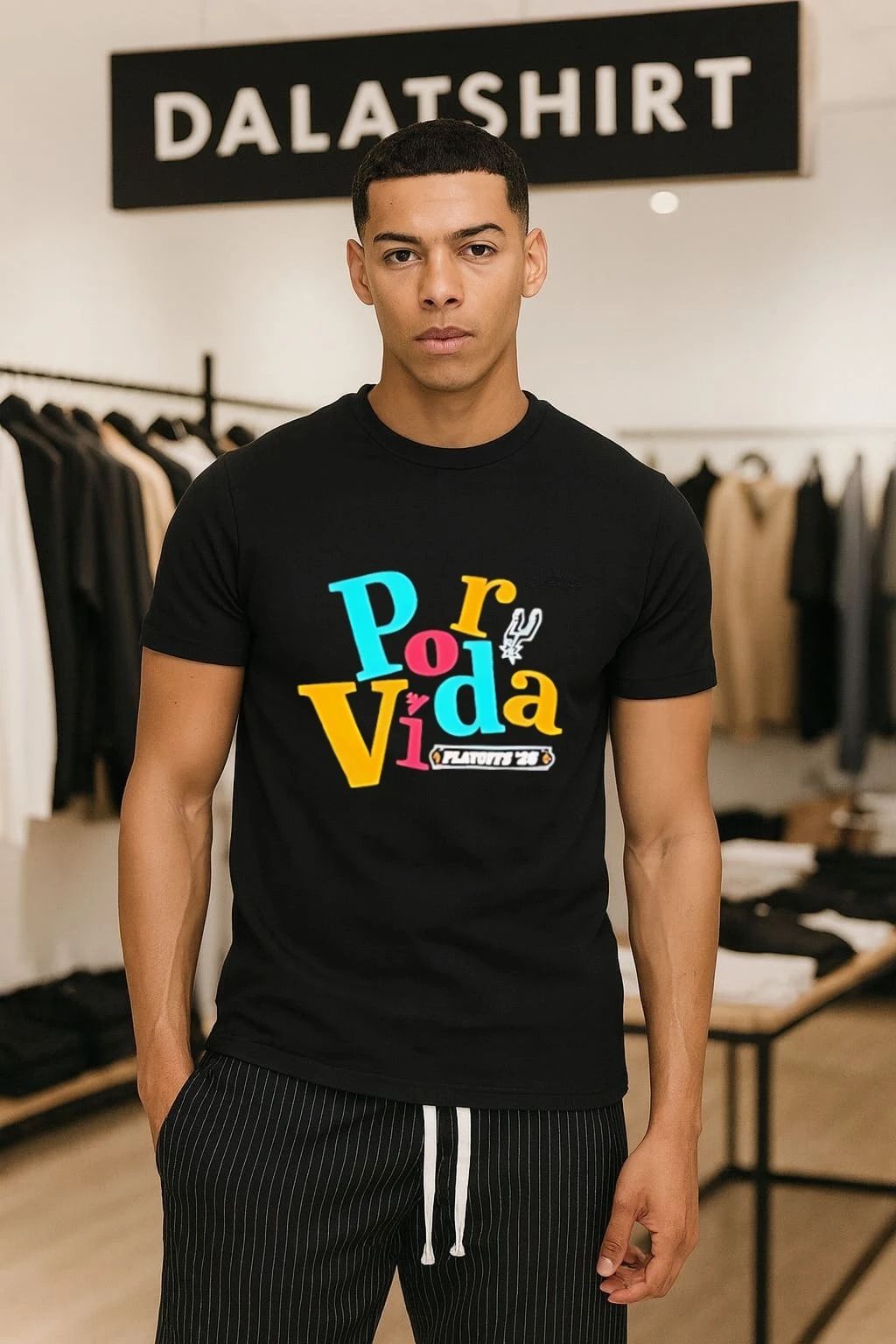 San Antonio Spurs Por Vida Playoffs ’26 shirt