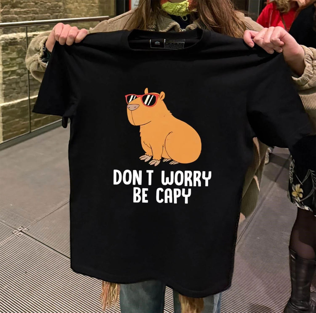 Don’t Worry Be Capy cute shirt