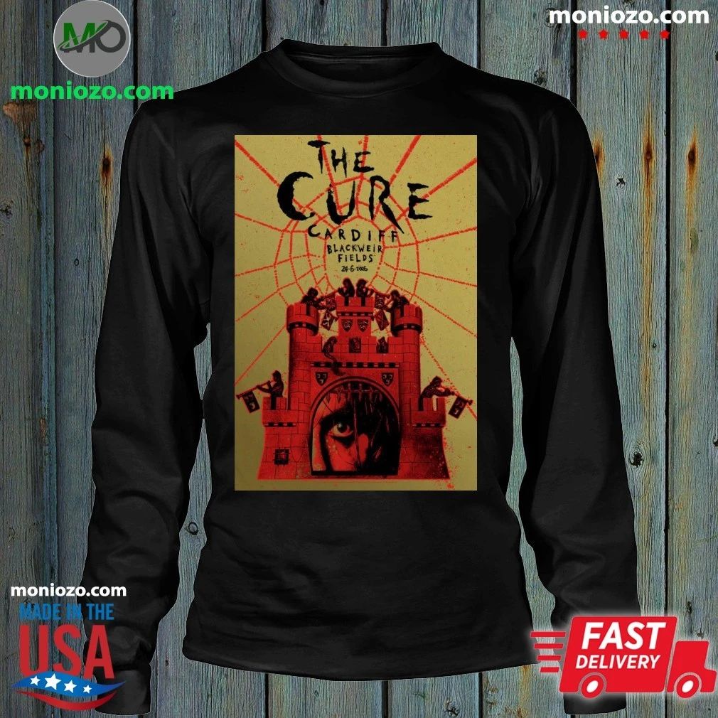 The Cure Cardiff UK 6 24 2026 Poster Shirt