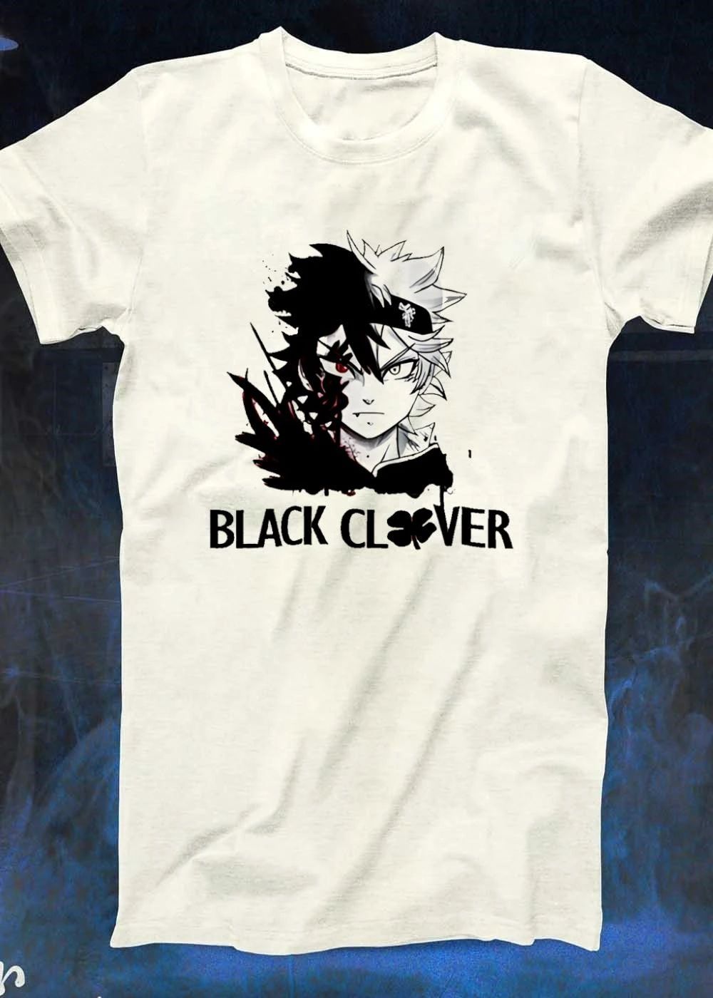 Black Clover Asta Split Demon Form Never Give Up Anime Manga Future Arc 2026 Shirt