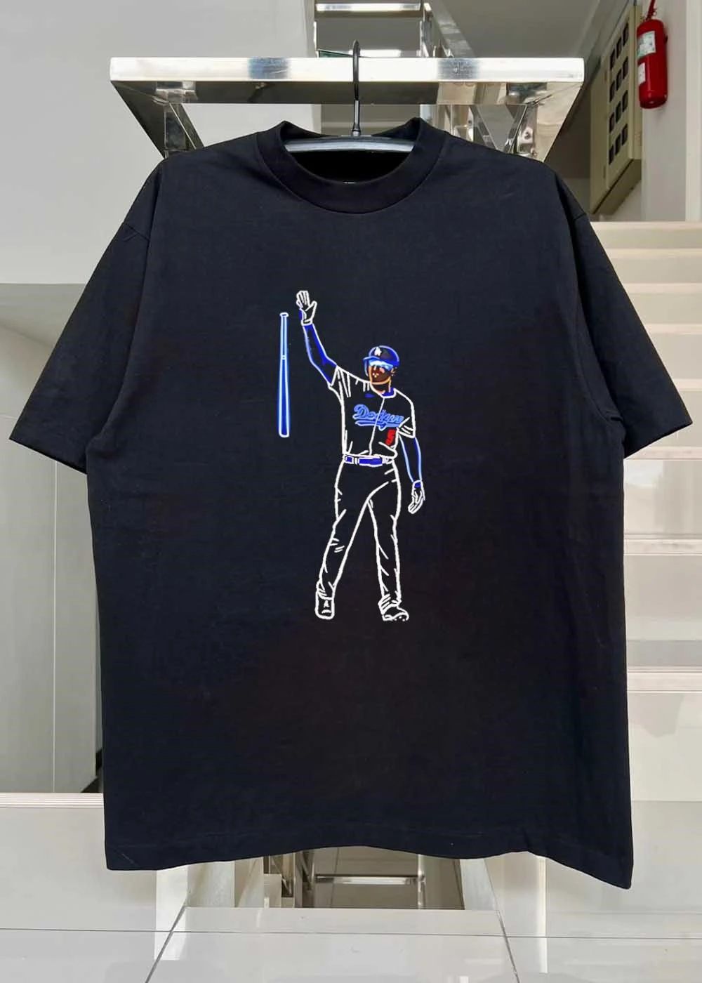 Dodgers Freddie Freeman Walk Off Homer neon shirt