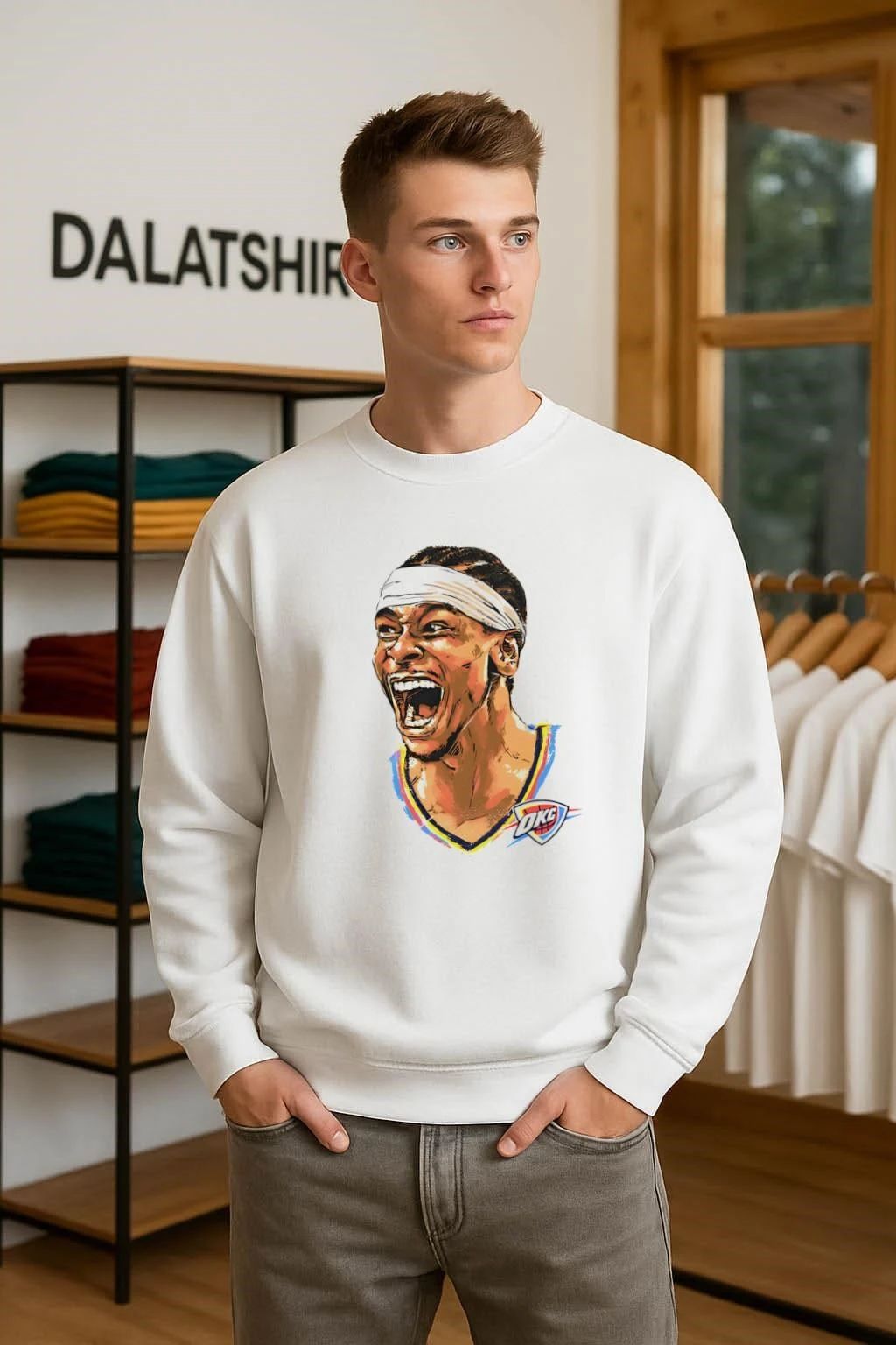 Shai Gilgeous-Alexander Oklahoma City Thunder Portrait shirt
