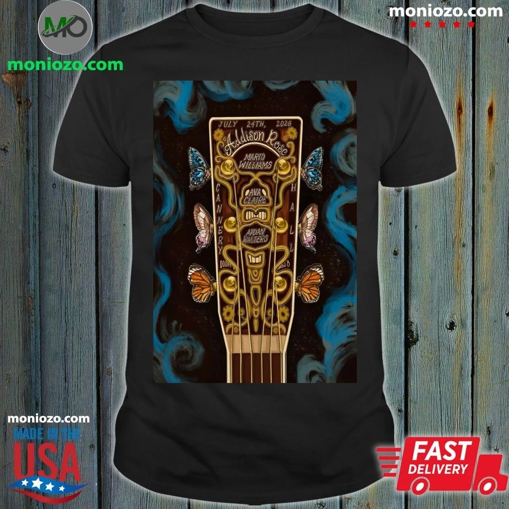 Original Addison Rose In Nashville TN On July 24 2026 Poster Shirt