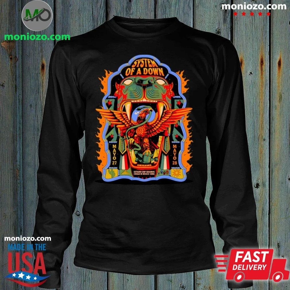 System Of A Down 5 27-5 28 2026 Mexico City Shirt