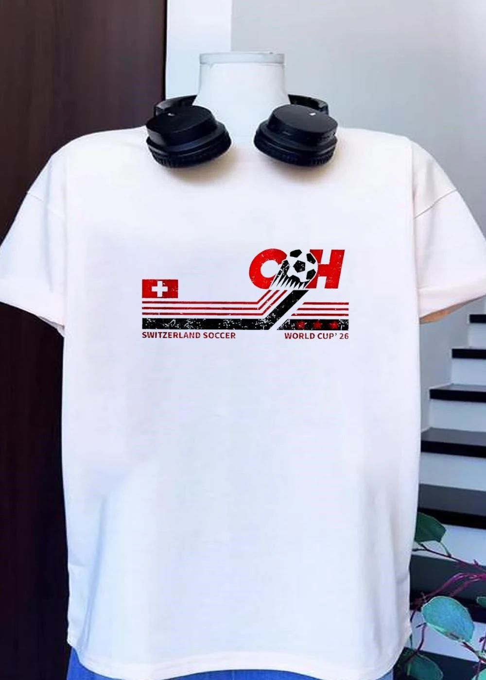 Switzerland Soccer World Cup 2026 Retro shirt