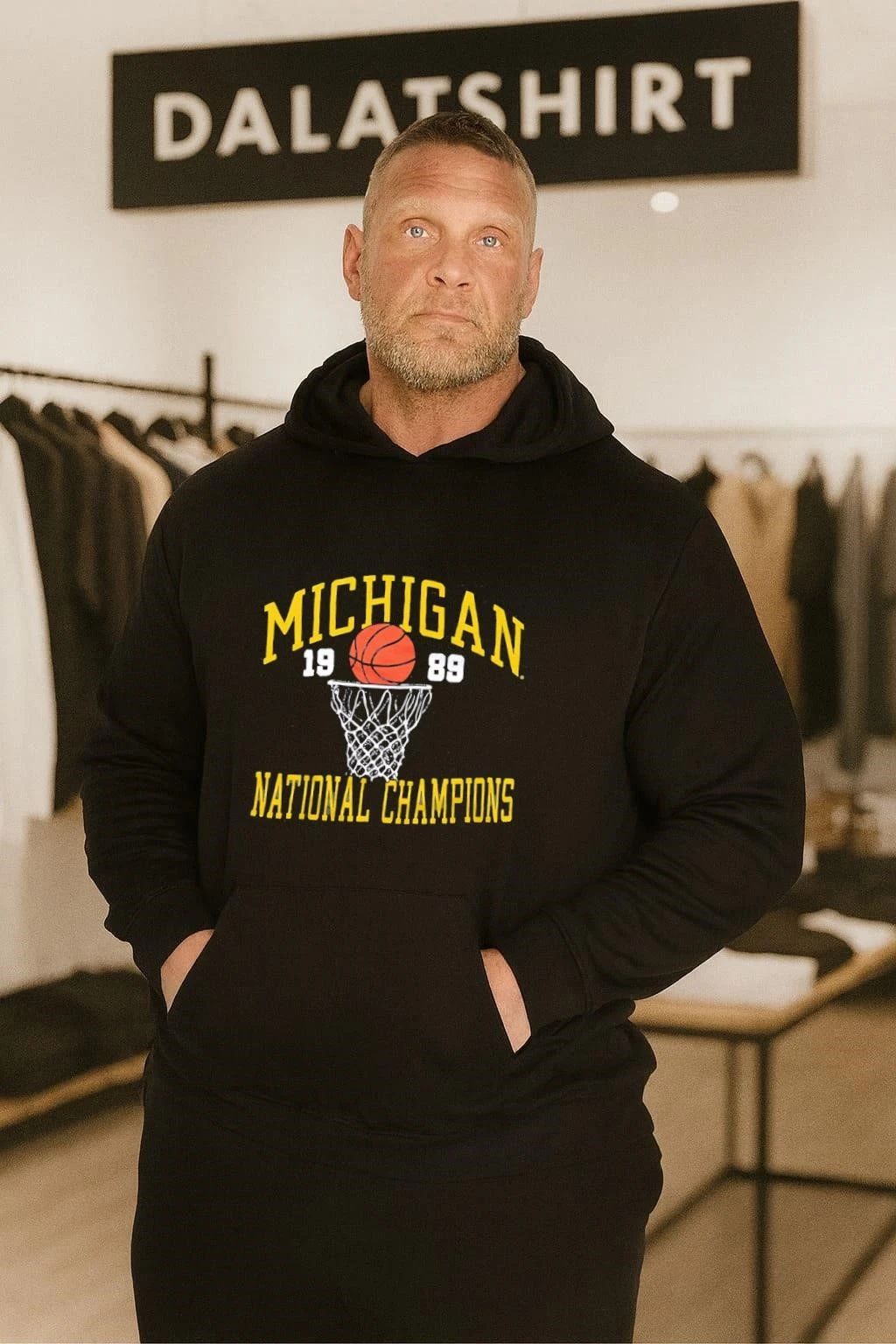 Michigan 1989 National Championship baseball shirt