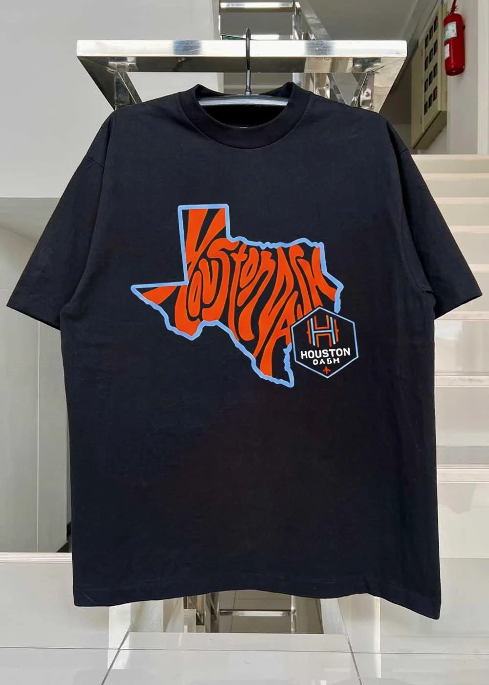 Houston Dash Texas State Map Soccer shirt