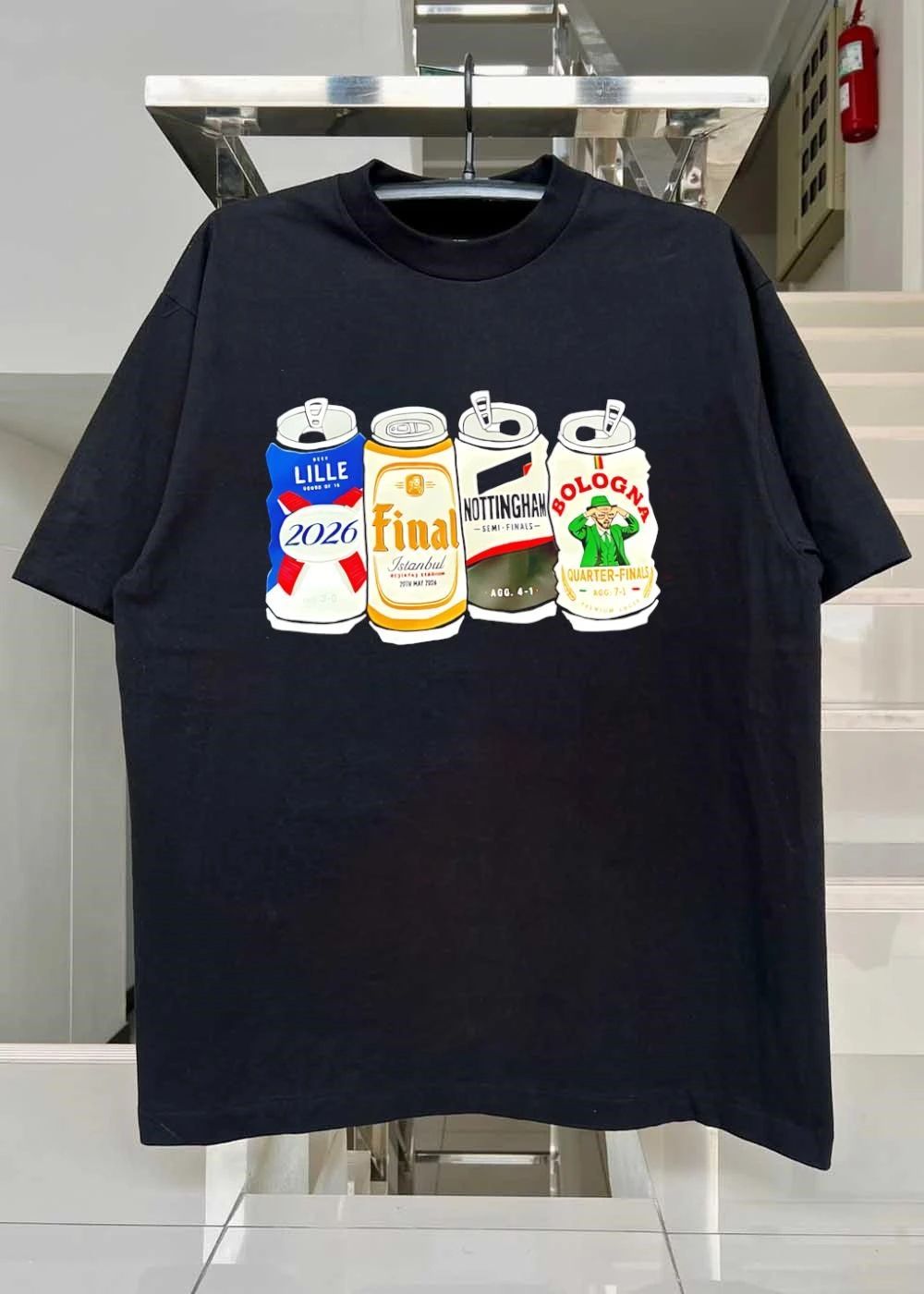 Lille 2026 Final Istanbul Bologna Nottingham Beer shirt