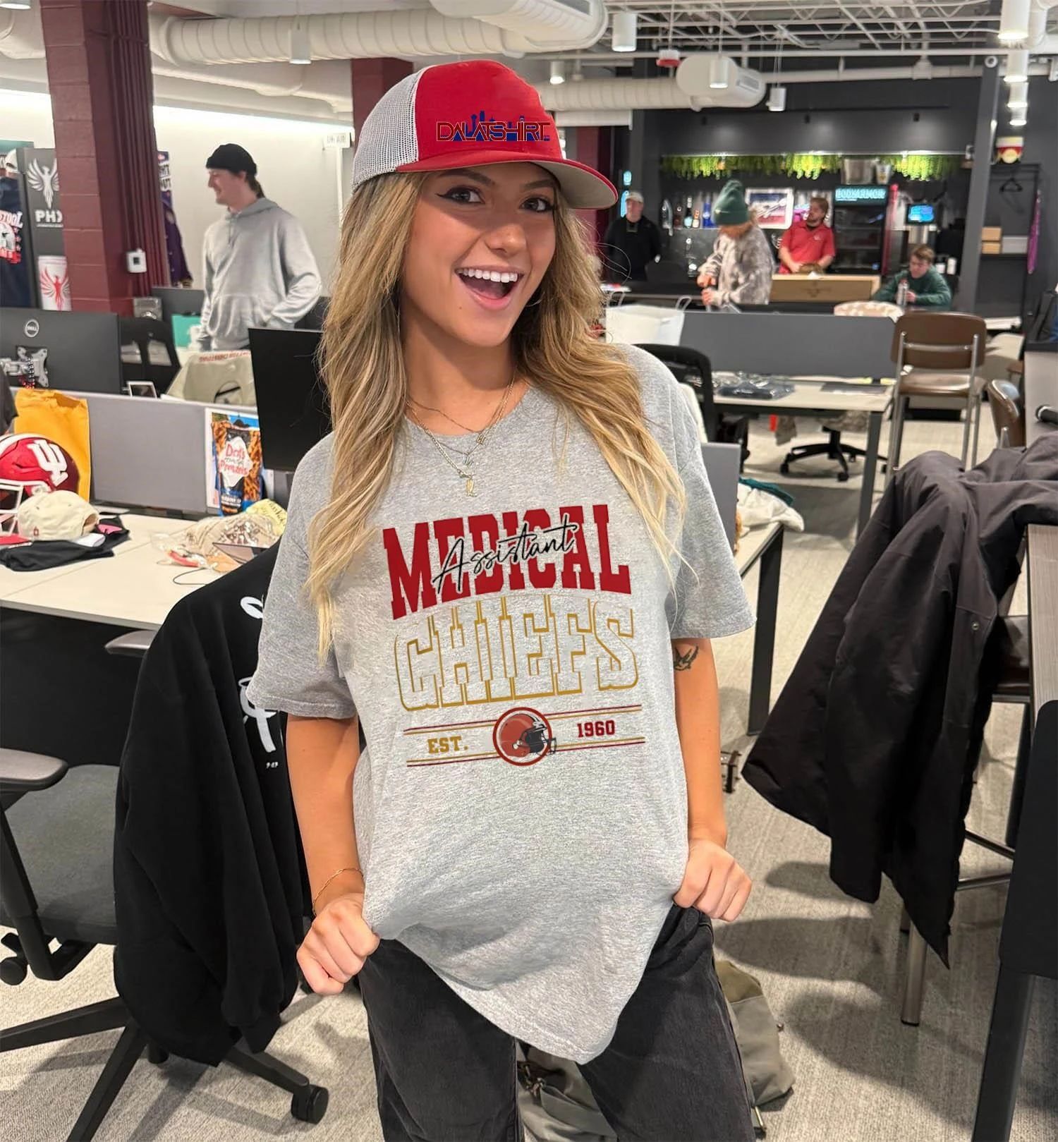 Medical Assistant Chiefs Est. 1960 Football Helmet shirt
