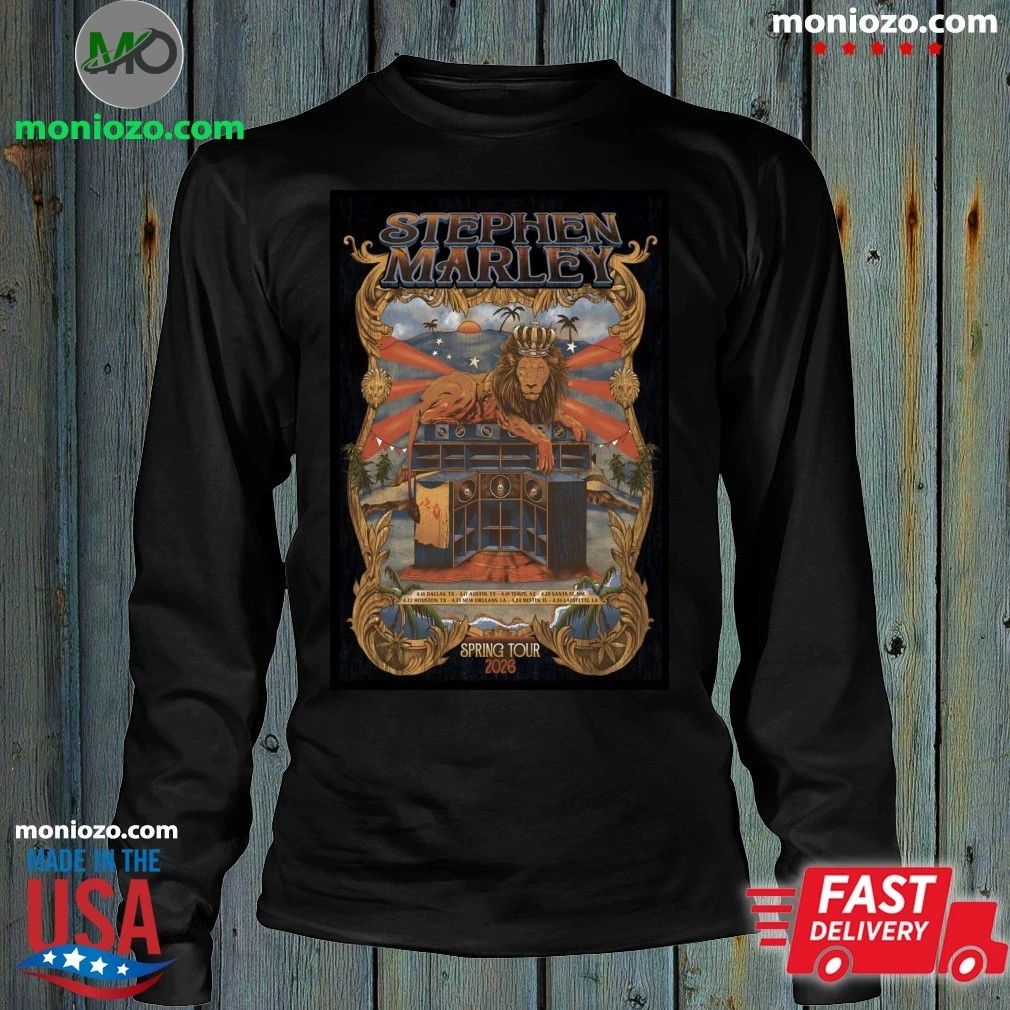 Original Stephen Marley Spring 2026 Shows Poster Shirt