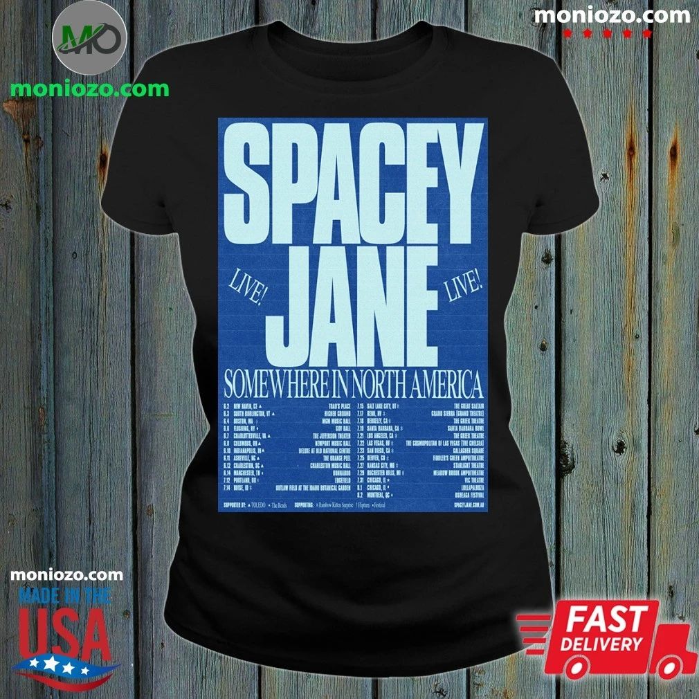 Spacey Jane Live North America 2026 Poster Shirt