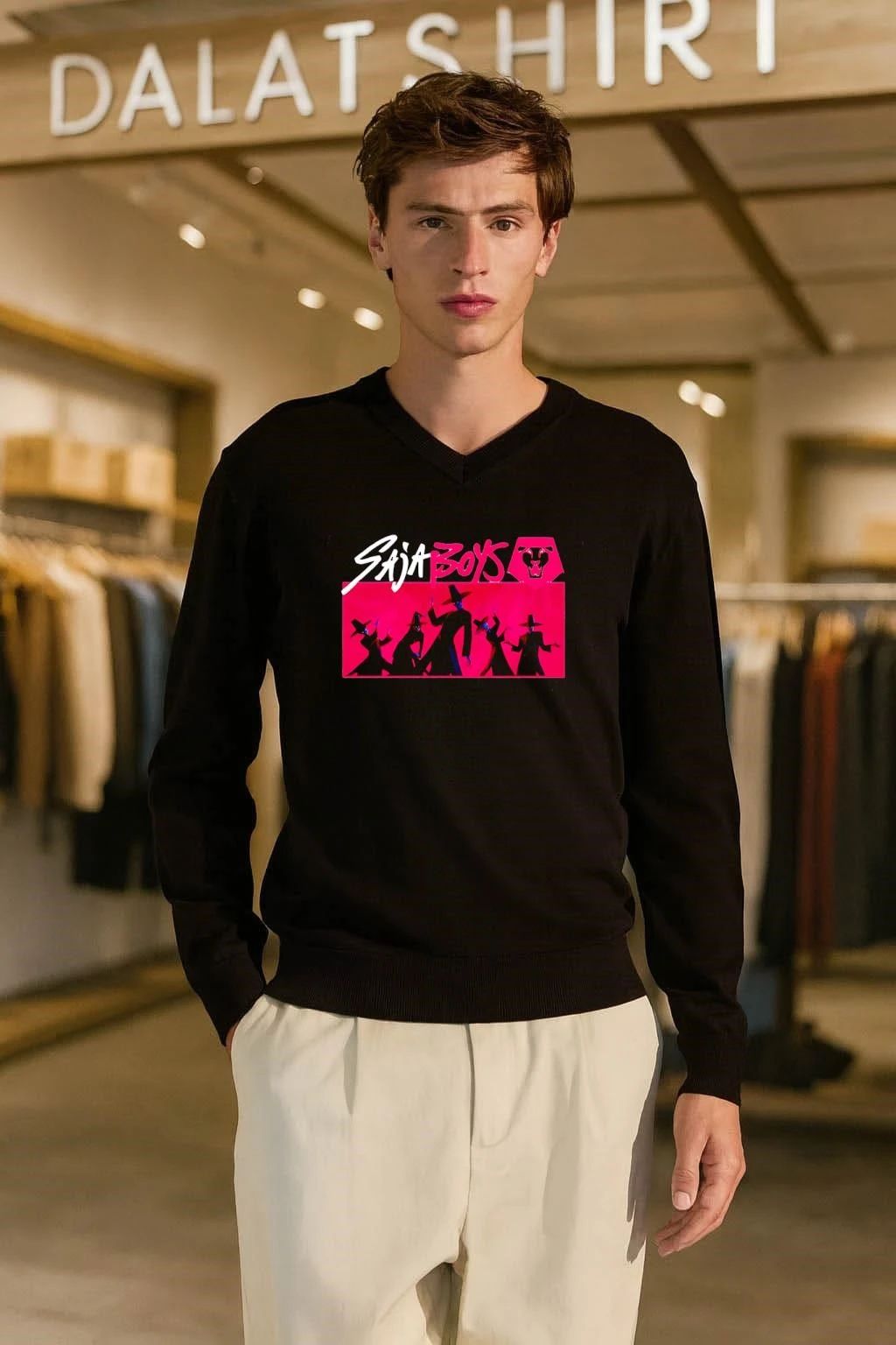 Saja Boys K-Pop Demon Hunters shirt