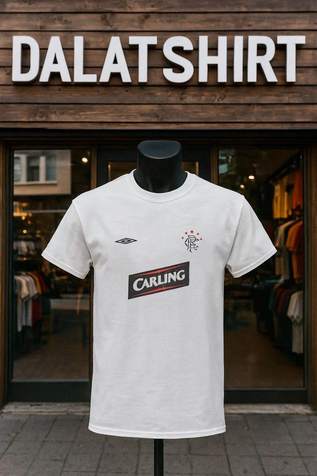 Rangers FC Carling shirt