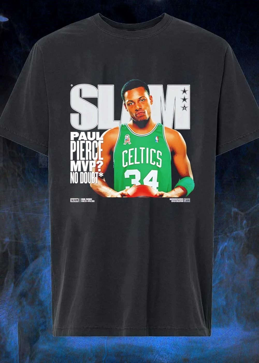 Slam Magazine Cover Paul Pierce Boston Celtics MVP shirt