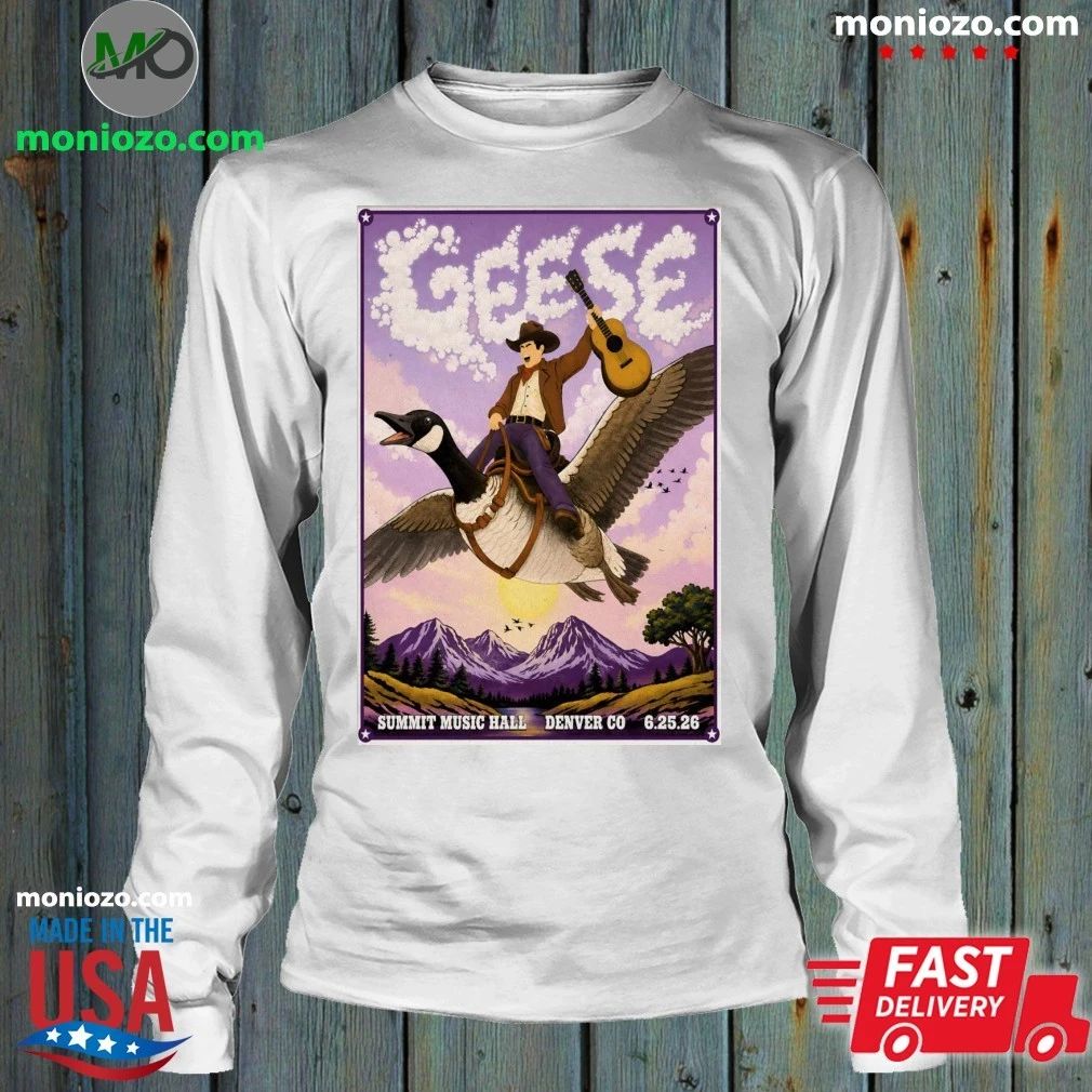 Geese In Denver CO On June 25 2026 Poster Shirt