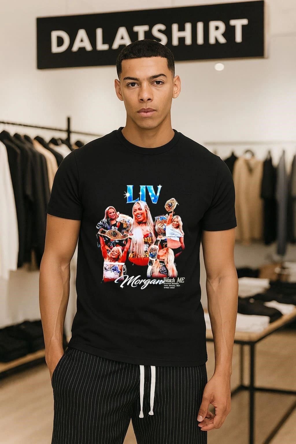 Liv Morgan Watch Me Gionna Daddio New Jersey USA Since 1994 shirt