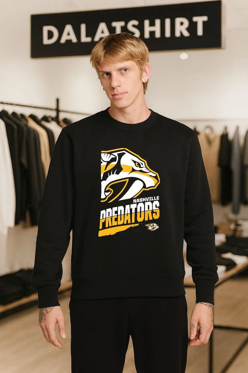 Nashville Predators Saber-Toothed Tiger Logo Nashville Predators shirt